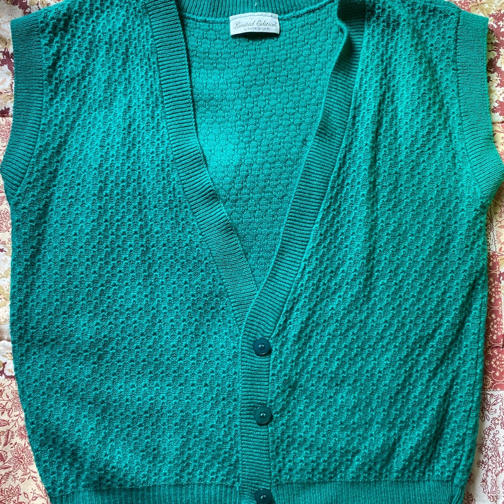 Cute green vest